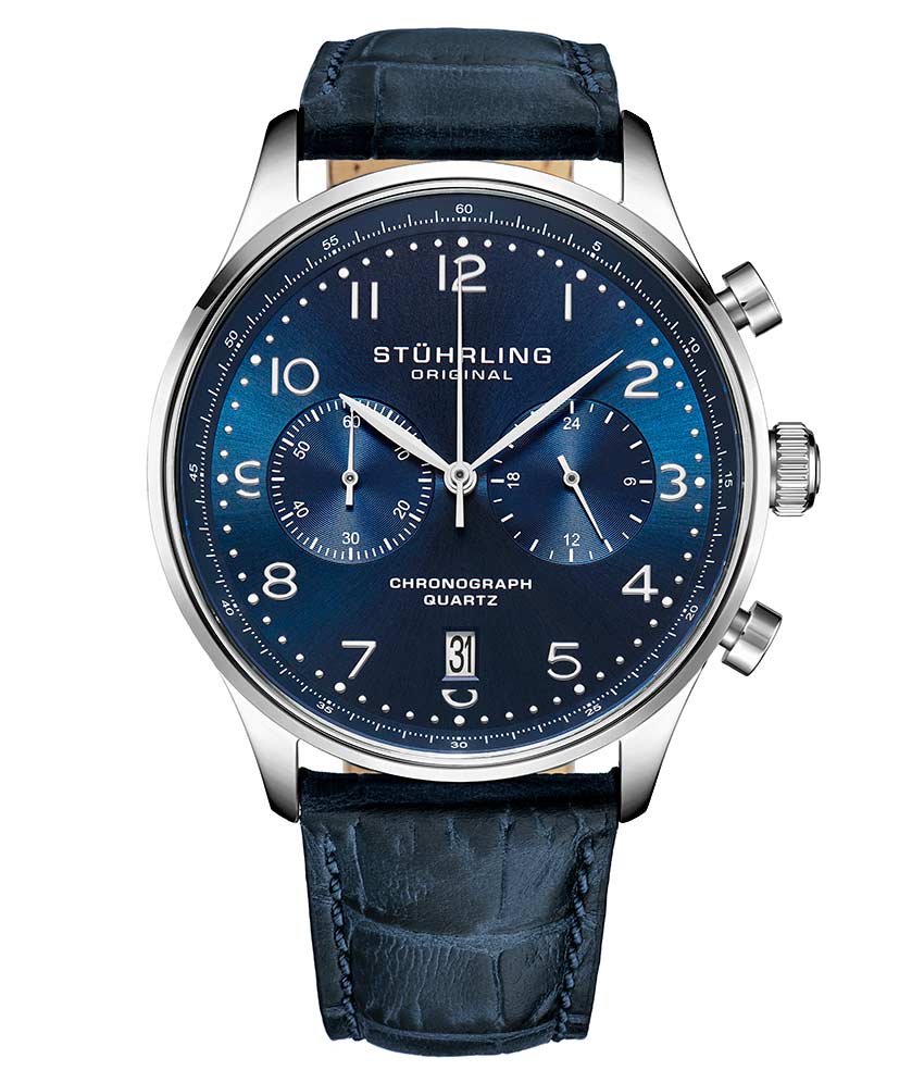 Blue Dial / Silver Case / Blue Band