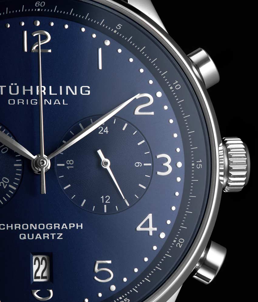 Blue Dial / Silver Case / Blue Band