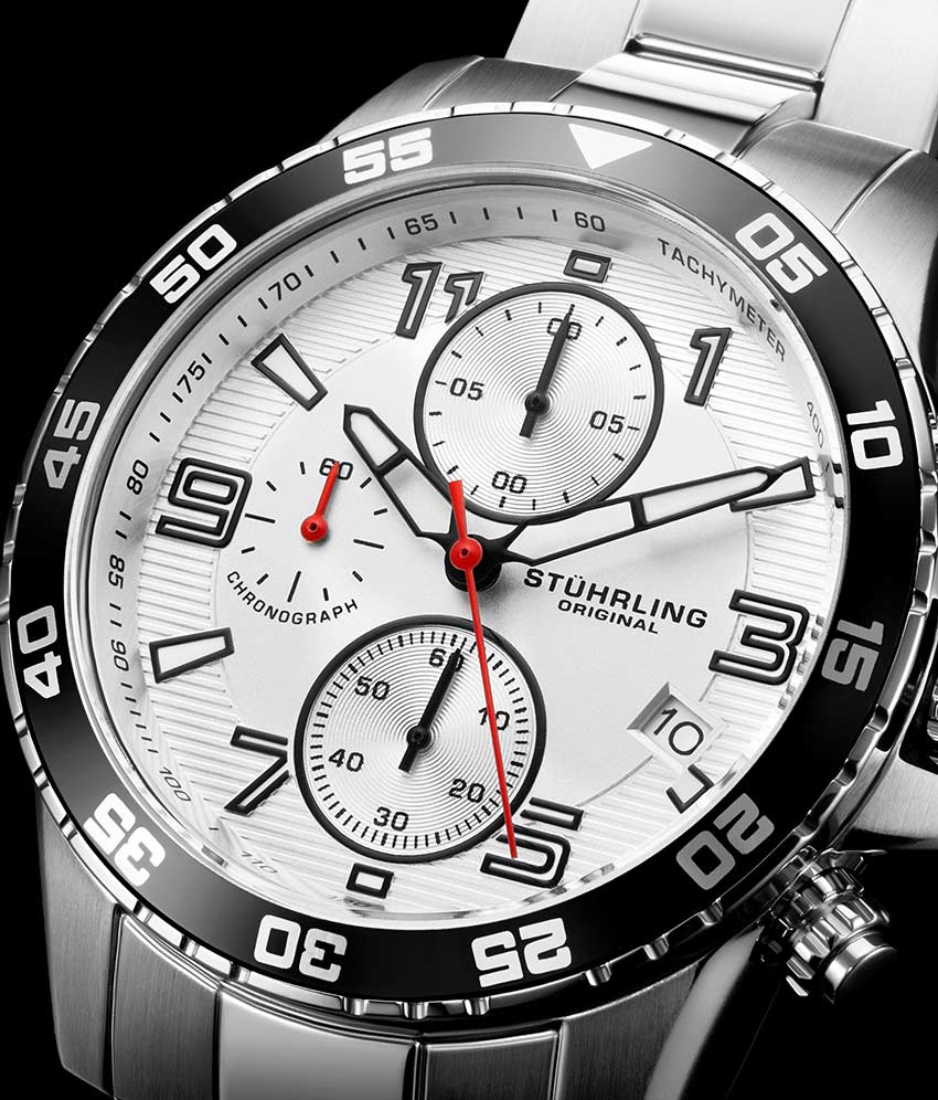 Silver Dial / Silver Case / Silver Stainless Steel Bracelet 1 Deployant Buckle